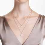 Colgante-en-capas-Meteora-Blanco-Recubrimiento-tono-oro-rosa