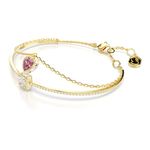 Brazalete-Stilla-Corazon-Rojo-Baño-tono-oro