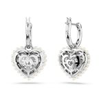 Pendientes-Hyperbola-Corazon-Blancos-Recubrimiento-en-rodio