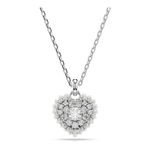 Colgante-Hyperbola-Corazon-Blanco-Recubrimiento-en-rodio