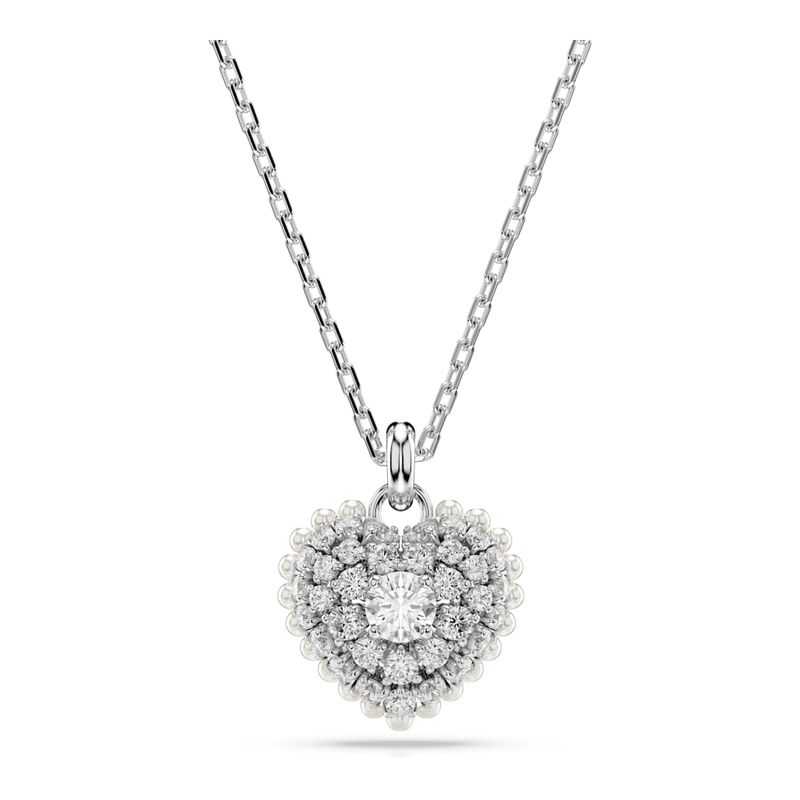 Colgante-Hyperbola-Corazon-Blanco-Recubrimiento-en-rodio