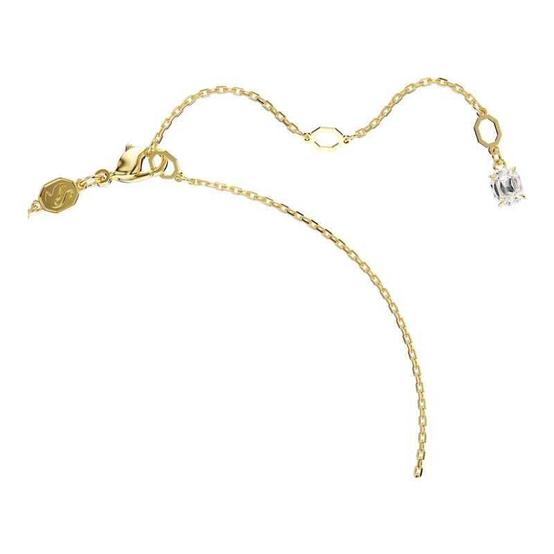 Colgante-Imber-Talla-redonda-Blanco-Baño-tono-oro
