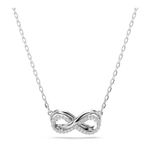 Colgante-Hyperbola-Pave-Simbolo-del-infinito-Blanco-Recubrimiento-en-rodio