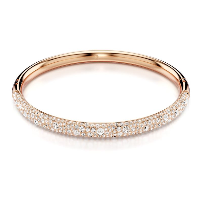 Brazalete-Meteora-Pave-nieve-Blanco-Baño-tono-oro-rosa