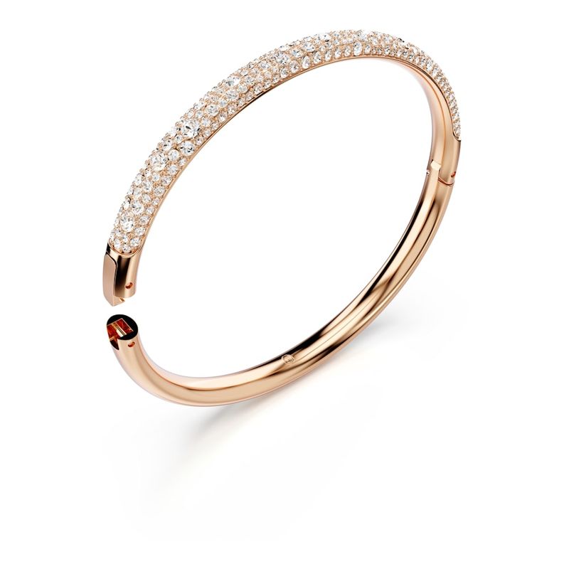 Brazalete-Meteora-Pave-nieve-Blanco-Baño-tono-oro-rosa