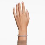 Brazalete-Meteora-Pave-nieve-Blanco-Baño-tono-oro-rosa