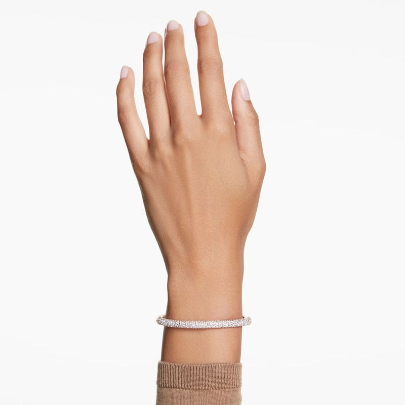 Brazalete-Meteora-Pave-nieve-Blanco-Baño-tono-oro-rosa
