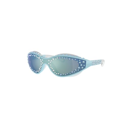 Gafas de sol, Con forma de gafas de natación, Azules