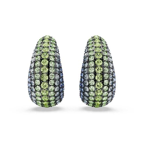 Pendientes Sublima, Talla redonda, Pequeños, Multicolores, Recubrimiento en rutenio