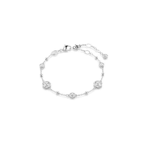 Pulsera Imber, Talla redonda, Blanca, Recubrimiento en rodio