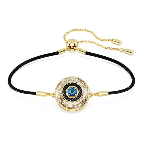 Pulsera Symbolica, Ojo turco, Multicolor, Recubrimiento tono oro
