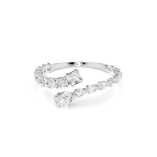 Brazalete Matrix, Tallas mixtas, Blanco, Baño de rodio