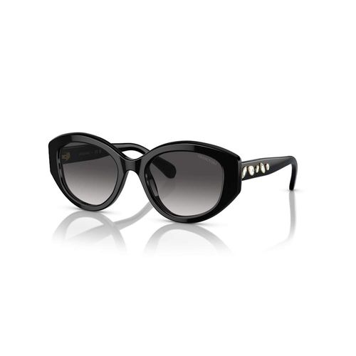 Gafas de sol, Forma de ojo de gato, SK6005, Negras