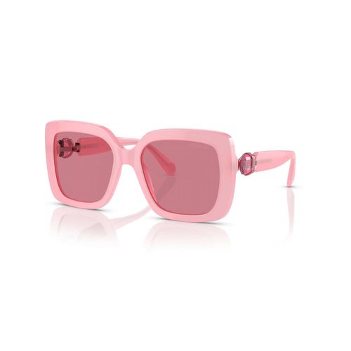 Gafas de sol, De gran tamaño, Forma cuadrada, SK0061, Rosas