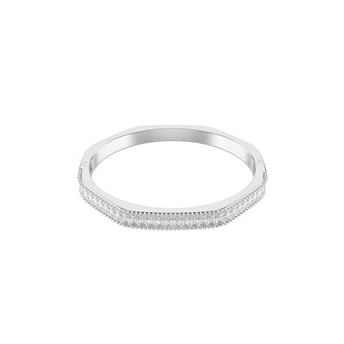Brazalete Matrix, Talla baguette, Blanco, Baño de rodio