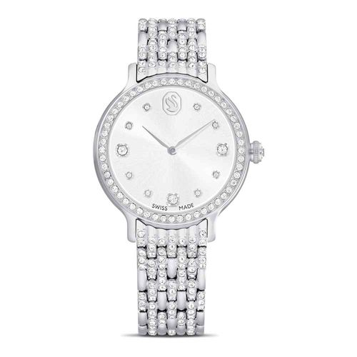 Reloj Imber, Fabricado en Suiza, Brazalete de metal, Tono plateado, Acero inoxidable