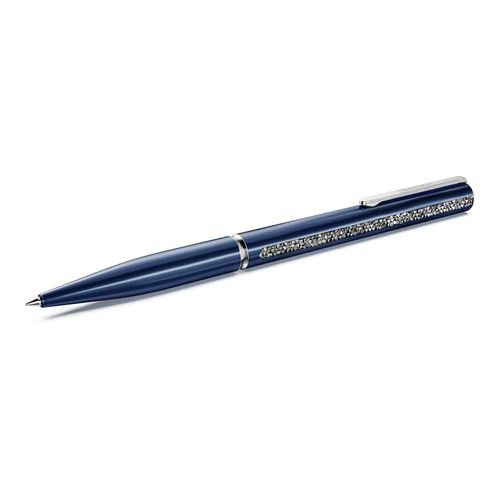 Bolígrafo Crystal Shimmer Glide, Azul, Lacado azul, cromado