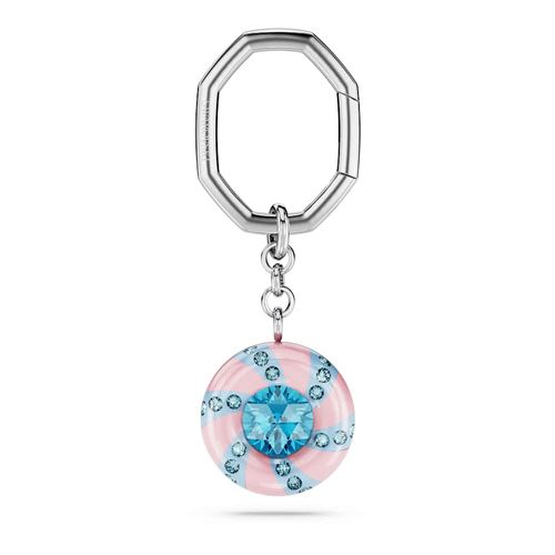 Llavero Dulcis, Talla redonda, Multicolor, Baño de rodio