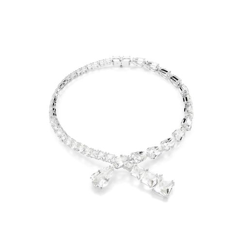 Collar Matrix, Tallas mixtas, Blanco, Baño de rodio