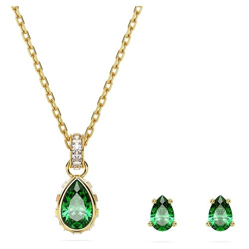 Conjunto Chroma, Tallas mixtas, Verde, Baño tono oro