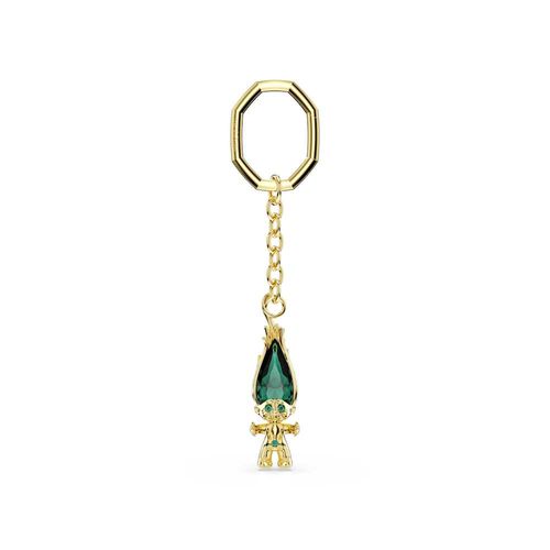 Llavero Good Luck Trolls, Troll, Verde, Baño tono oro