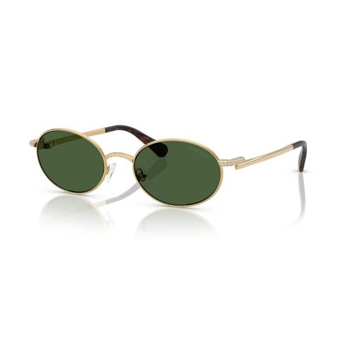 Gafas de sol, Forma ovalada, Verdes