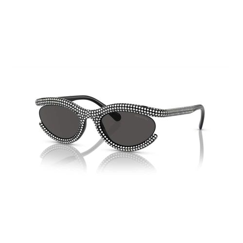 Gafas de sol, Forma ovalada, SK6006, Negras