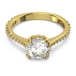 Anillo-de-coctel-Constella-Talla-princesa-Pave-Blanco-Baño-tono-oro-1746471451378