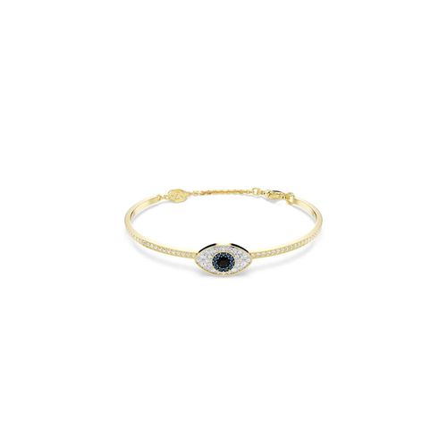 Brazalete Symbolica, Ojo turco, Azul, Baño tono oro SWA5692171