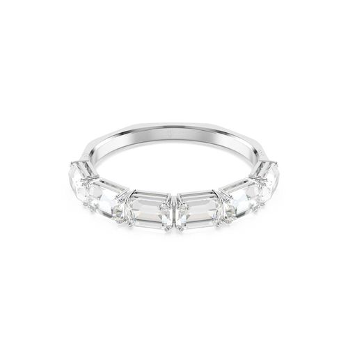 Brazalete Millenia, Talla octogonal, Blanco, Baño de rodio