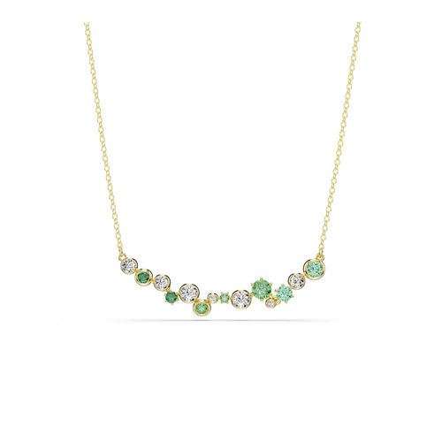 Collar Constella, Tallas mixtas, Verde, Baño tono oro