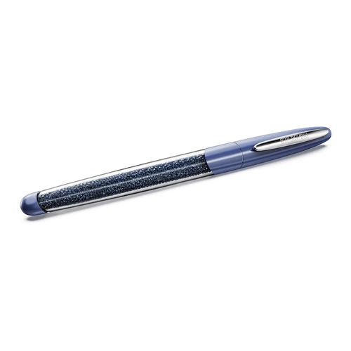 Bolígrafo Rollerball Crystalline Nova, Azul, Cromado